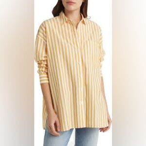 Madewell Signature Oversize Button-Up Shirt
